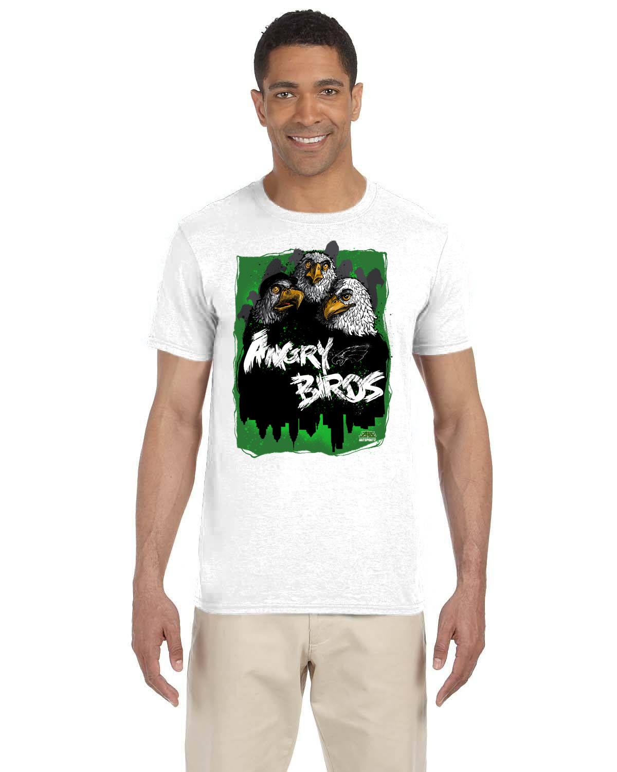 Angry Birds Gildan Adult Softstyle 7.5 oz./lin. yd. T-Shirt | G640