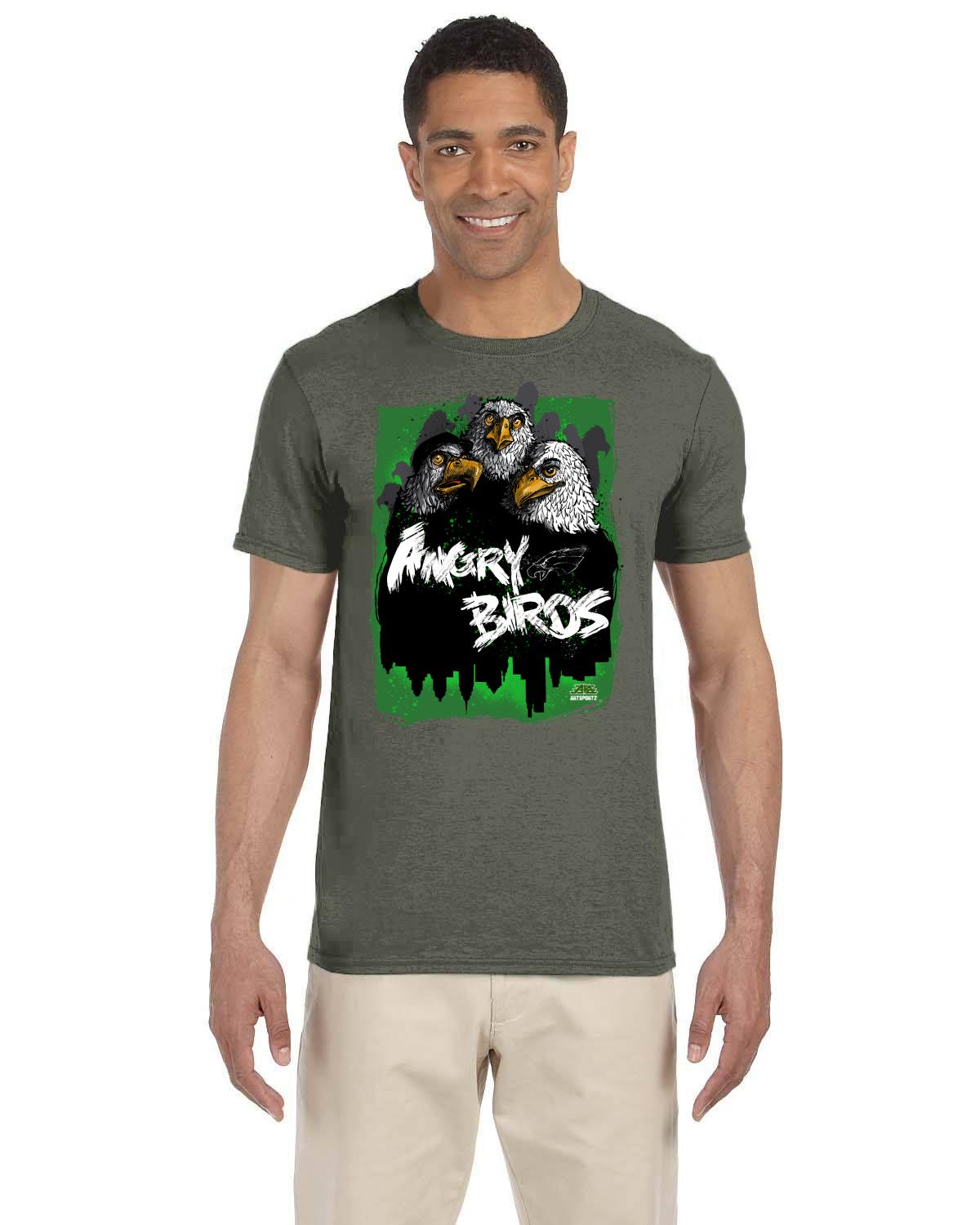 Angry Birds Gildan Adult Softstyle 7.5 oz./lin. yd. T-Shirt | G640