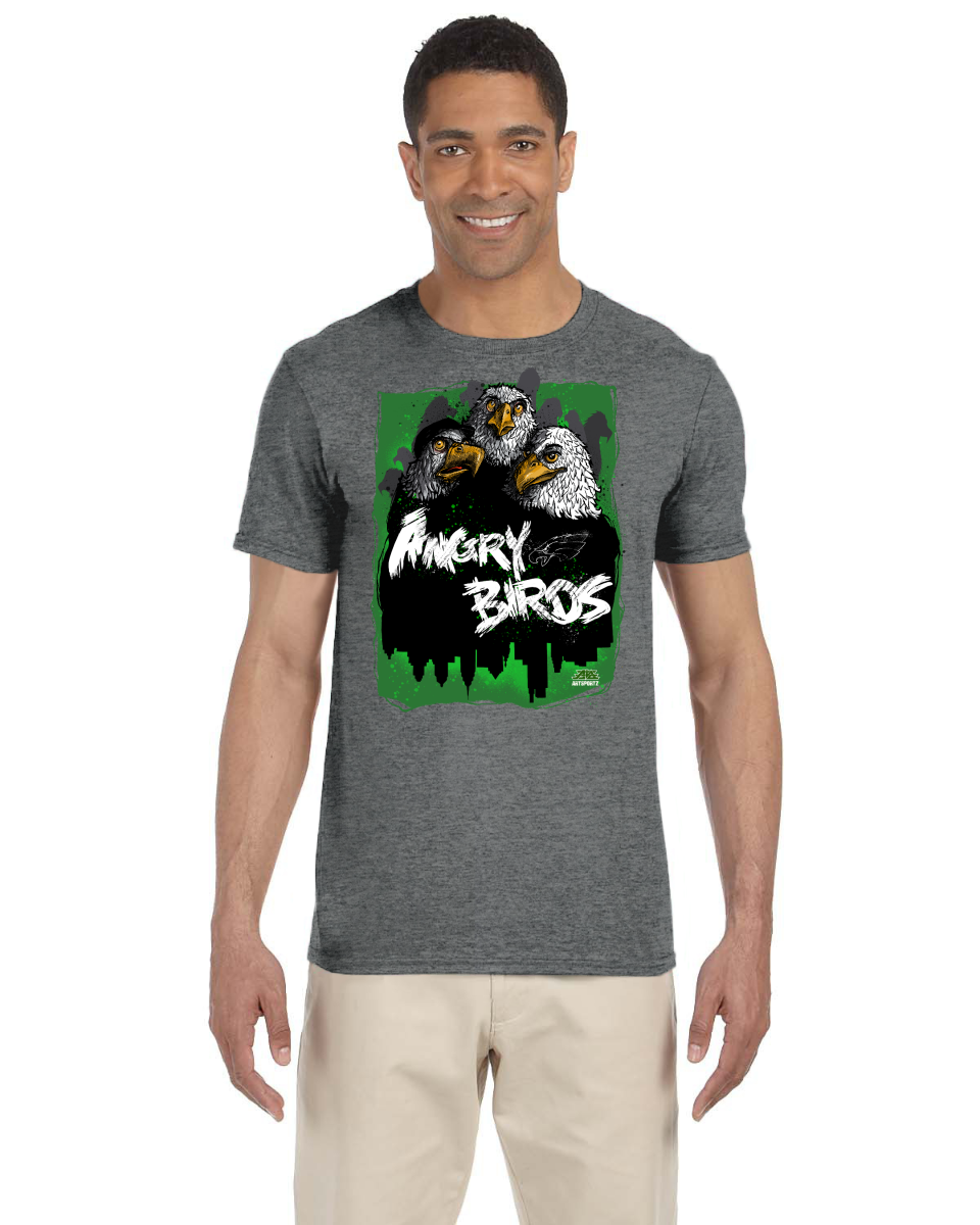 Angry Birds Gildan Adult Softstyle 7.5 oz./lin. yd. T-Shirt | G640
