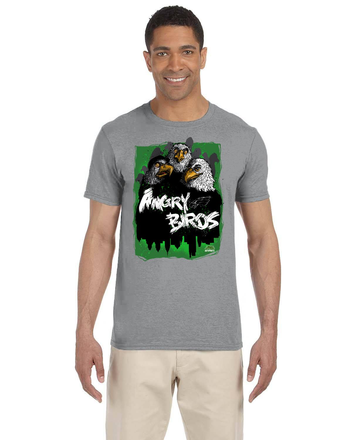 Angry Birds Gildan Adult Softstyle 7.5 oz./lin. yd. T-Shirt | G640