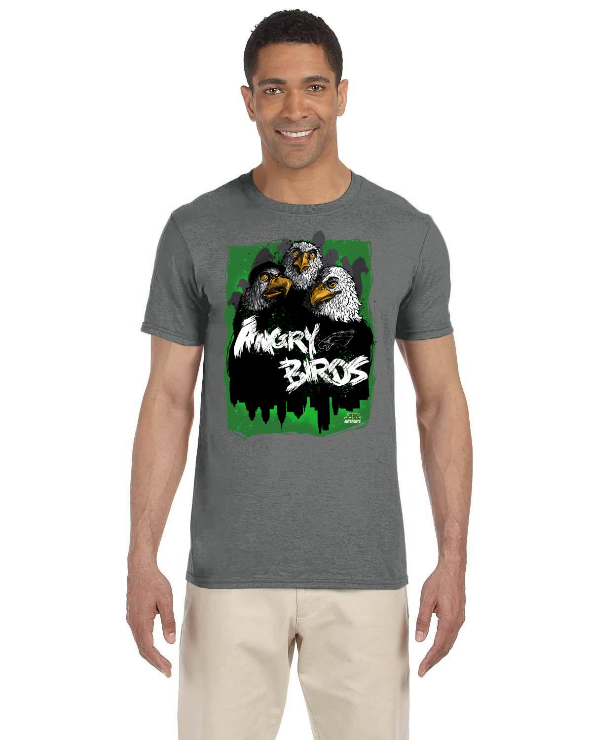 Angry Birds Gildan Adult Softstyle 7.5 oz./lin. yd. T-Shirt | G640