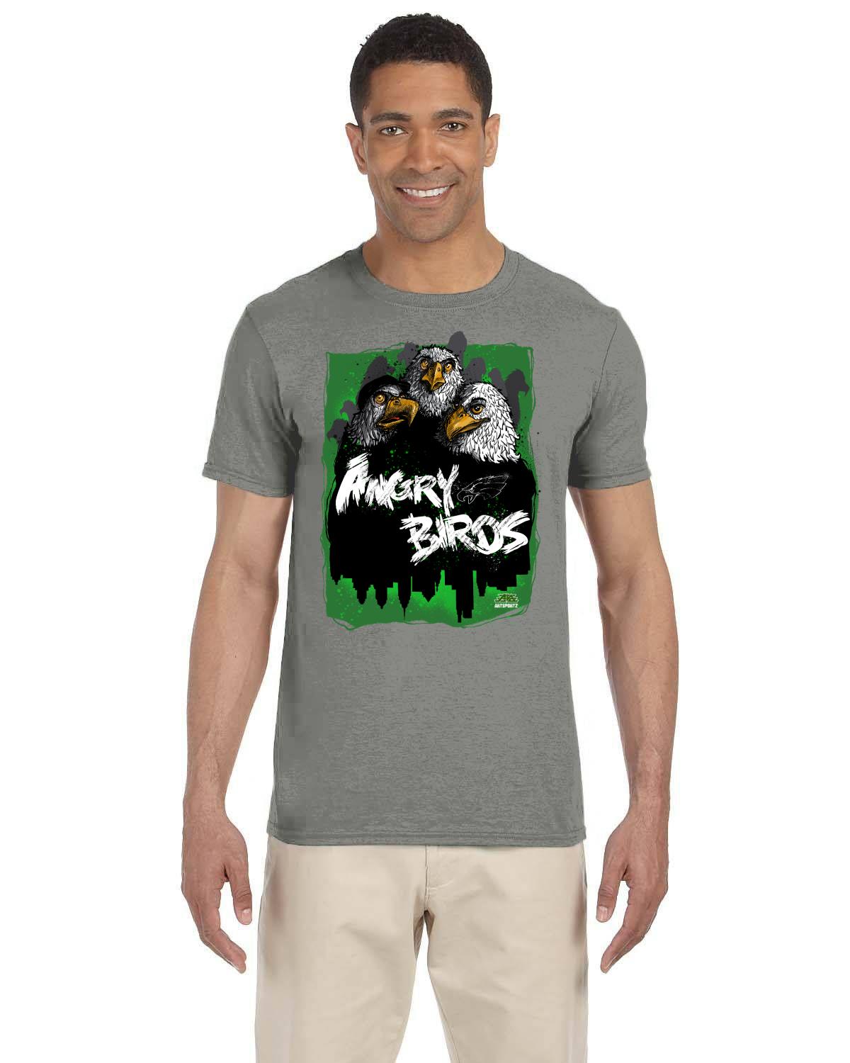 Angry Birds Gildan Adult Softstyle 7.5 oz./lin. yd. T-Shirt | G640