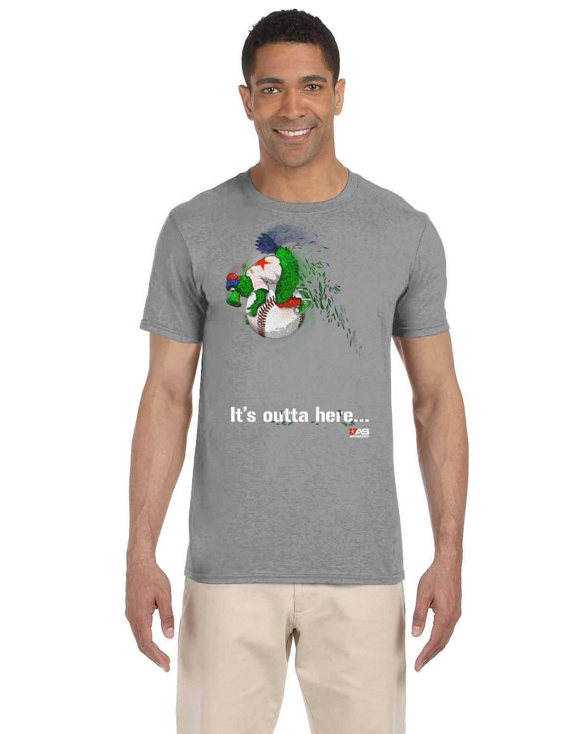 It's Outta Here... Gildan Adult Softstyle 7.5 oz./lin. yd. T-Shirt | G640