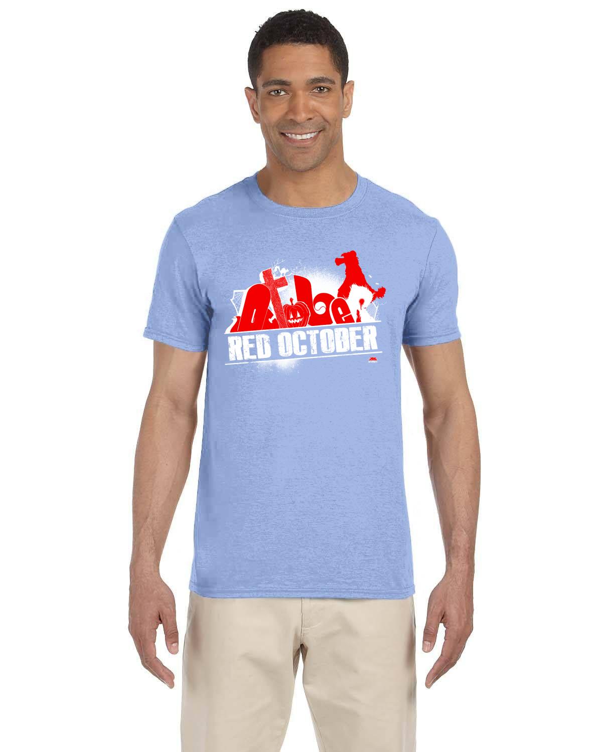 Red October Gildan Adult Softstyle 7.5 oz./lin. yd. T-Shirt | G640
