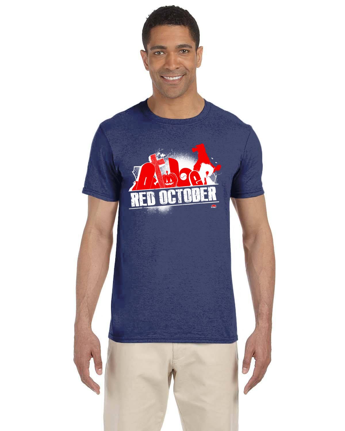 Red October Gildan Adult Softstyle 7.5 oz./lin. yd. T-Shirt | G640