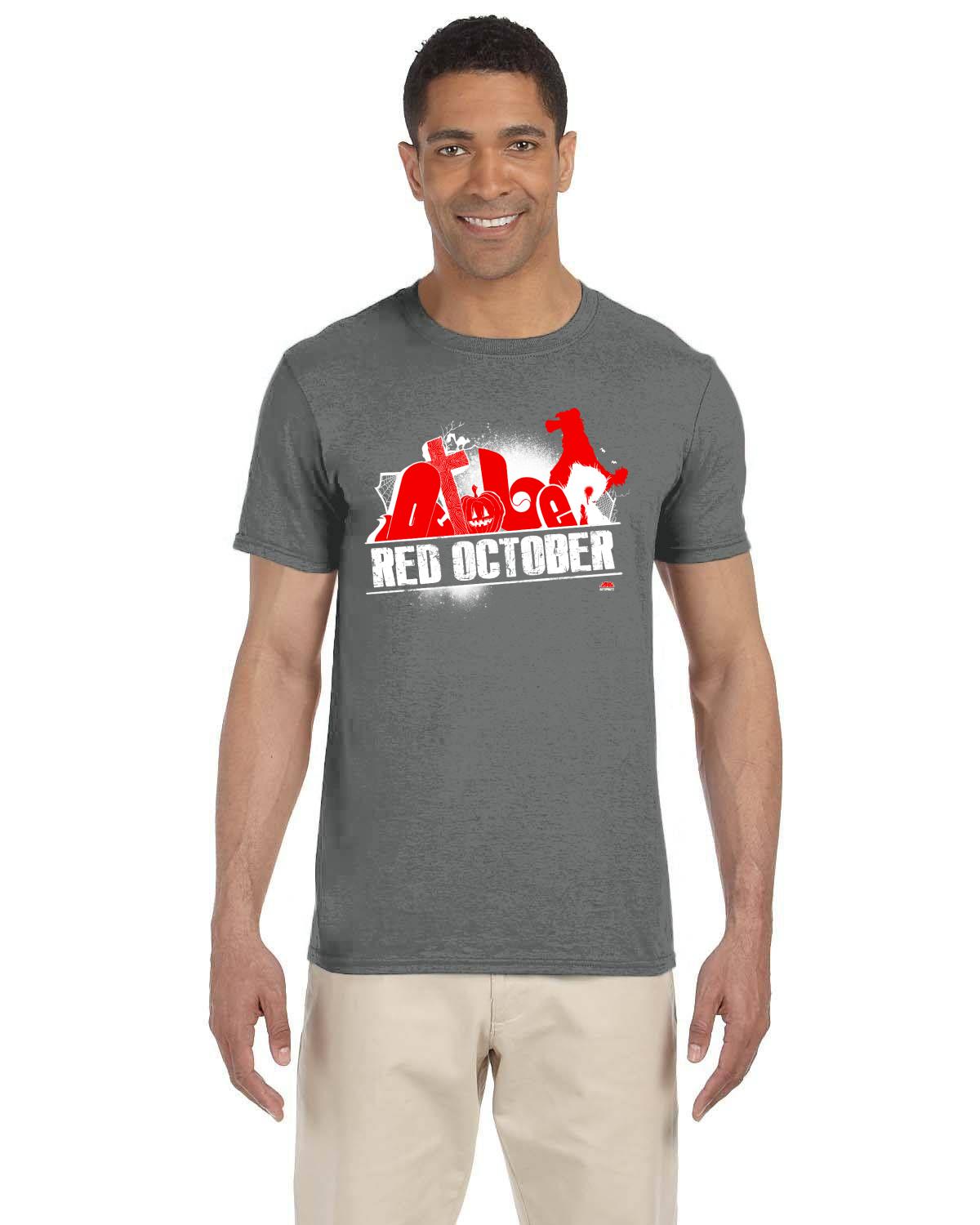 Red October Gildan Adult Softstyle 7.5 oz./lin. yd. T-Shirt | G640