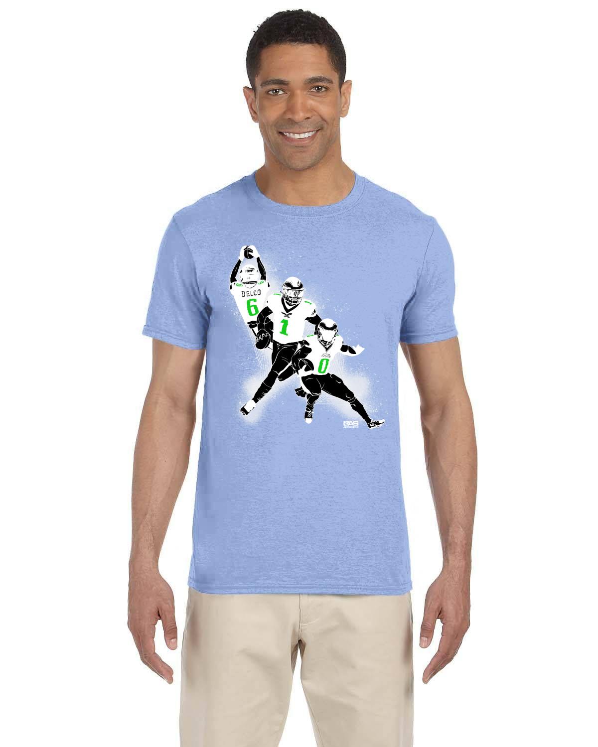 610 Birds Green Gildan Adult Softstyle 7.5 oz./lin. yd. T-Shirt | G640