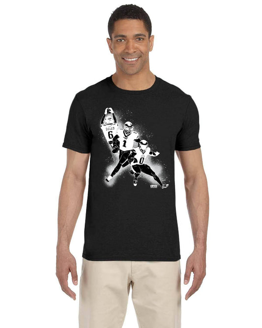 610 Birds B&W Gildan Adult Softstyle 7.5 oz./lin. yd. T-Shirt | G640