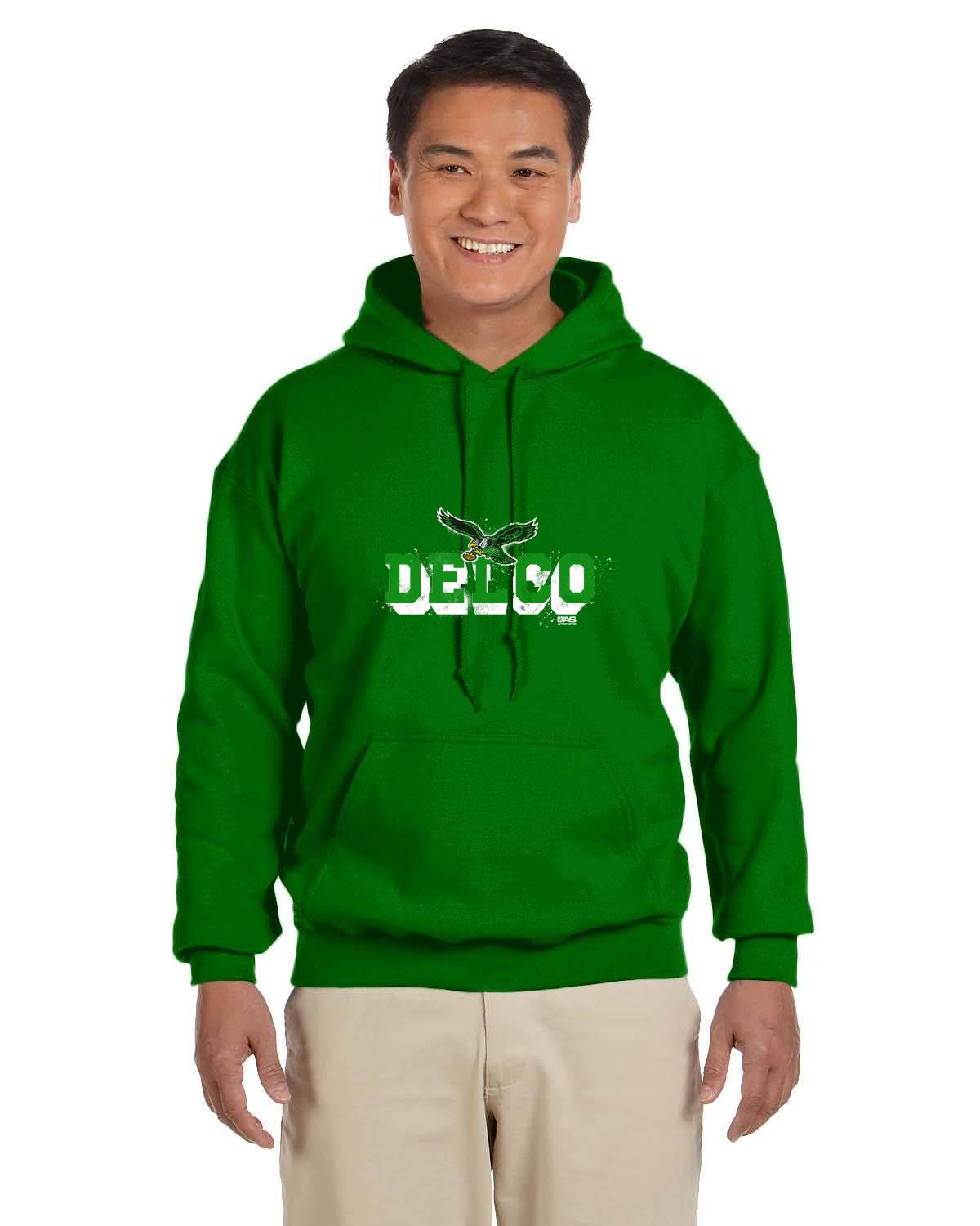 610 Birds Delco Gildan Adult Heavy Blend 13.3 oz./lin. yd., 50/50 Hood | G185