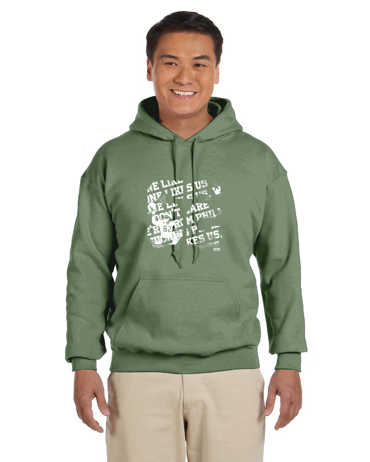 62 Gildan Adult Heavy Blend 13.3 oz./lin. yd., 50/50 Hood | G185