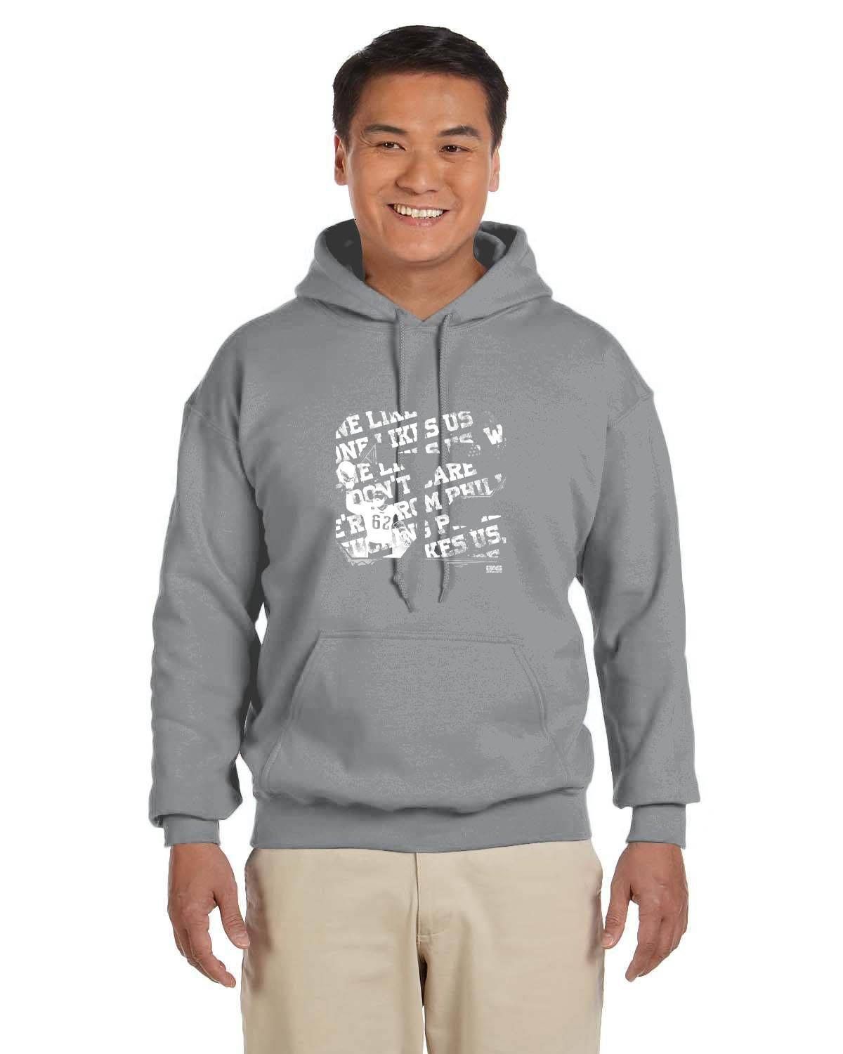 62 Gildan Adult Heavy Blend 13.3 oz./lin. yd., 50/50 Hood | G185
