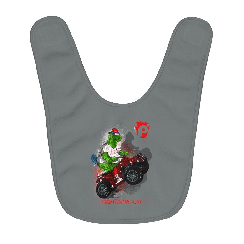 Fightin Phils Fleece Baby Bib