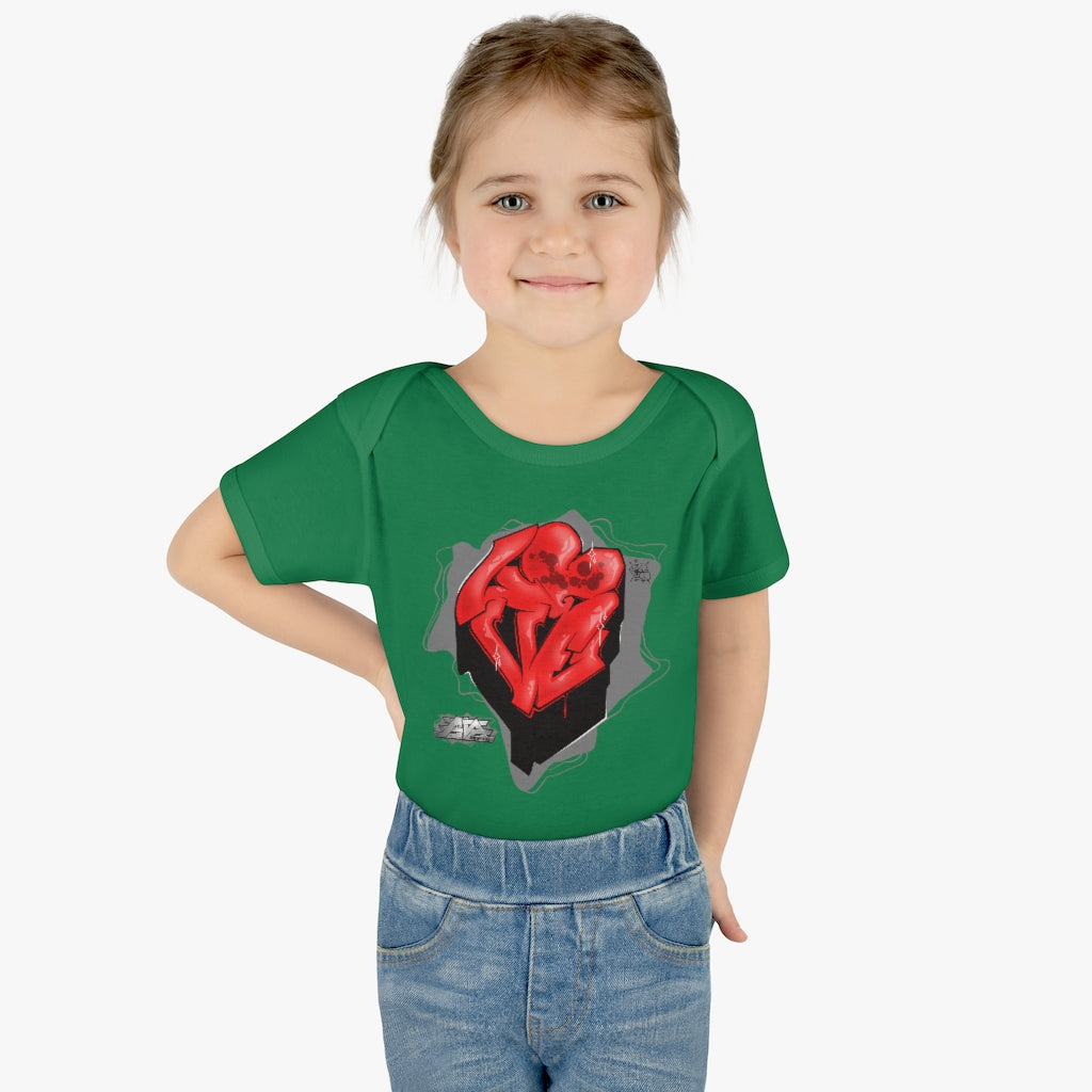 Love Park Forever Infant Baby Rib Bodysuit