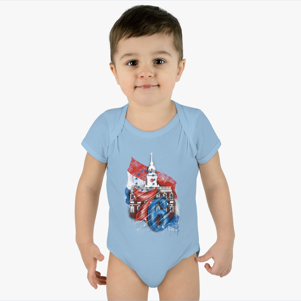 76 Independence Infant Baby Rib Bodysuit