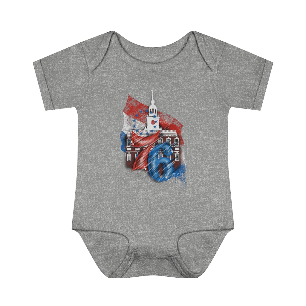 76 Independence Infant Baby Rib Bodysuit