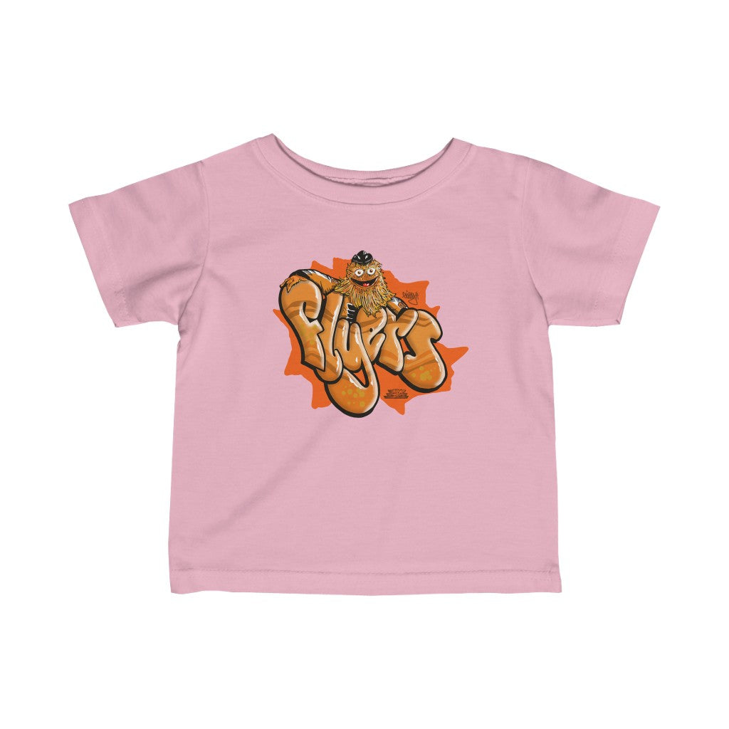 Flyers Gritty Infant Fine Jersey Tee