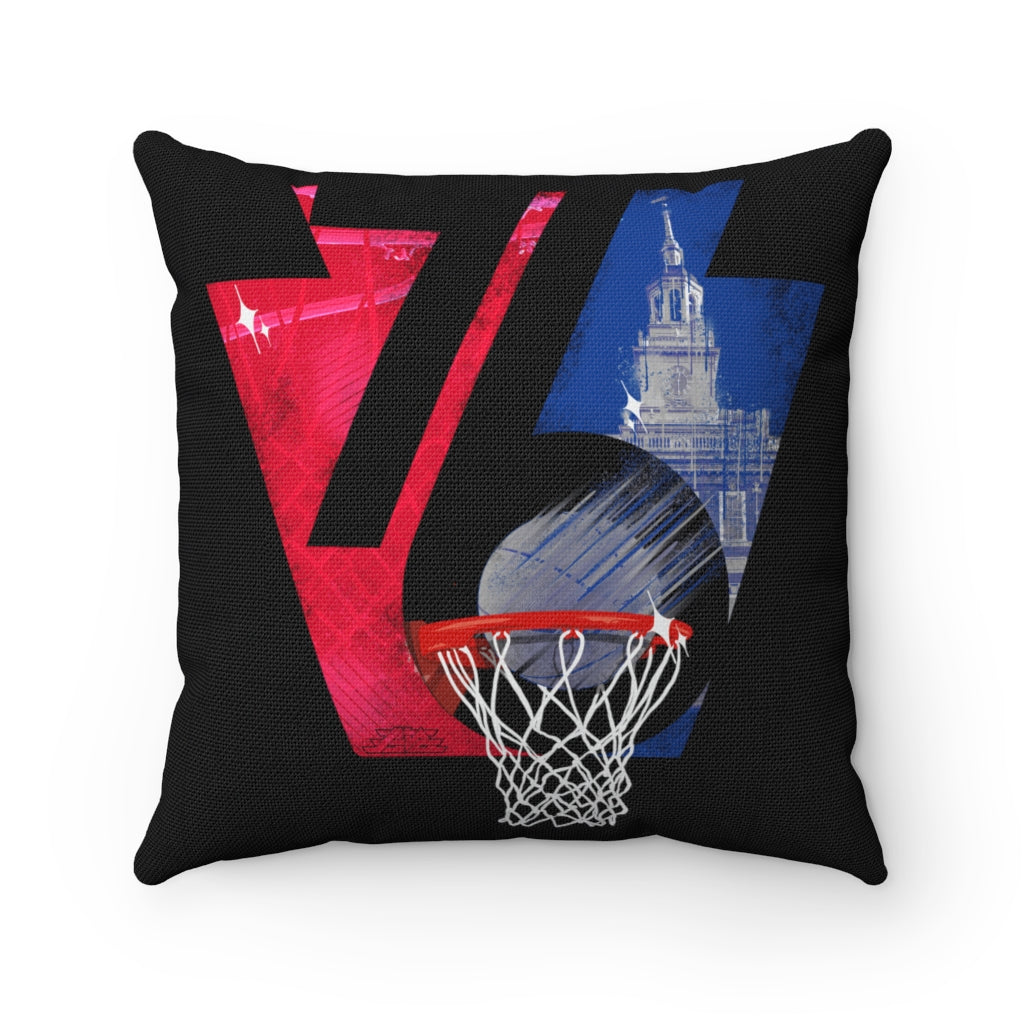 Phila 76 Keystone Spun Polyester Square Pillow