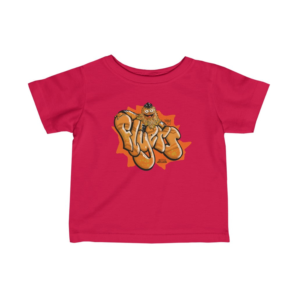 Flyers Gritty Infant Fine Jersey Tee