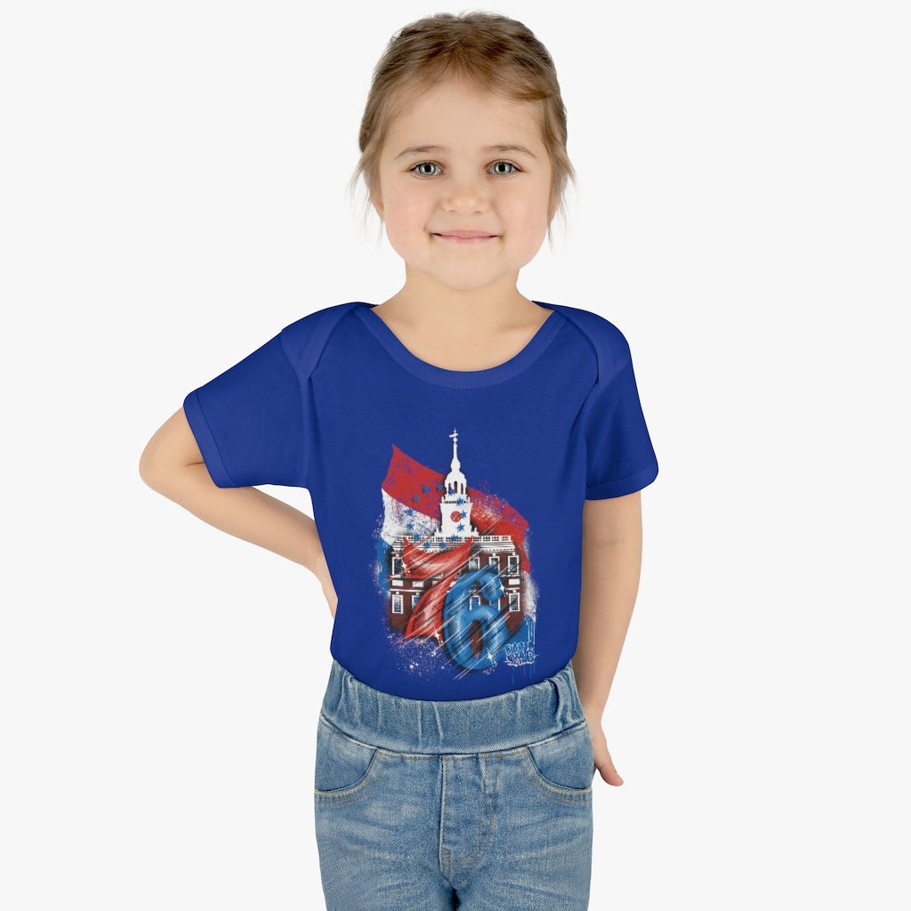 76 Independence Infant Baby Rib Bodysuit