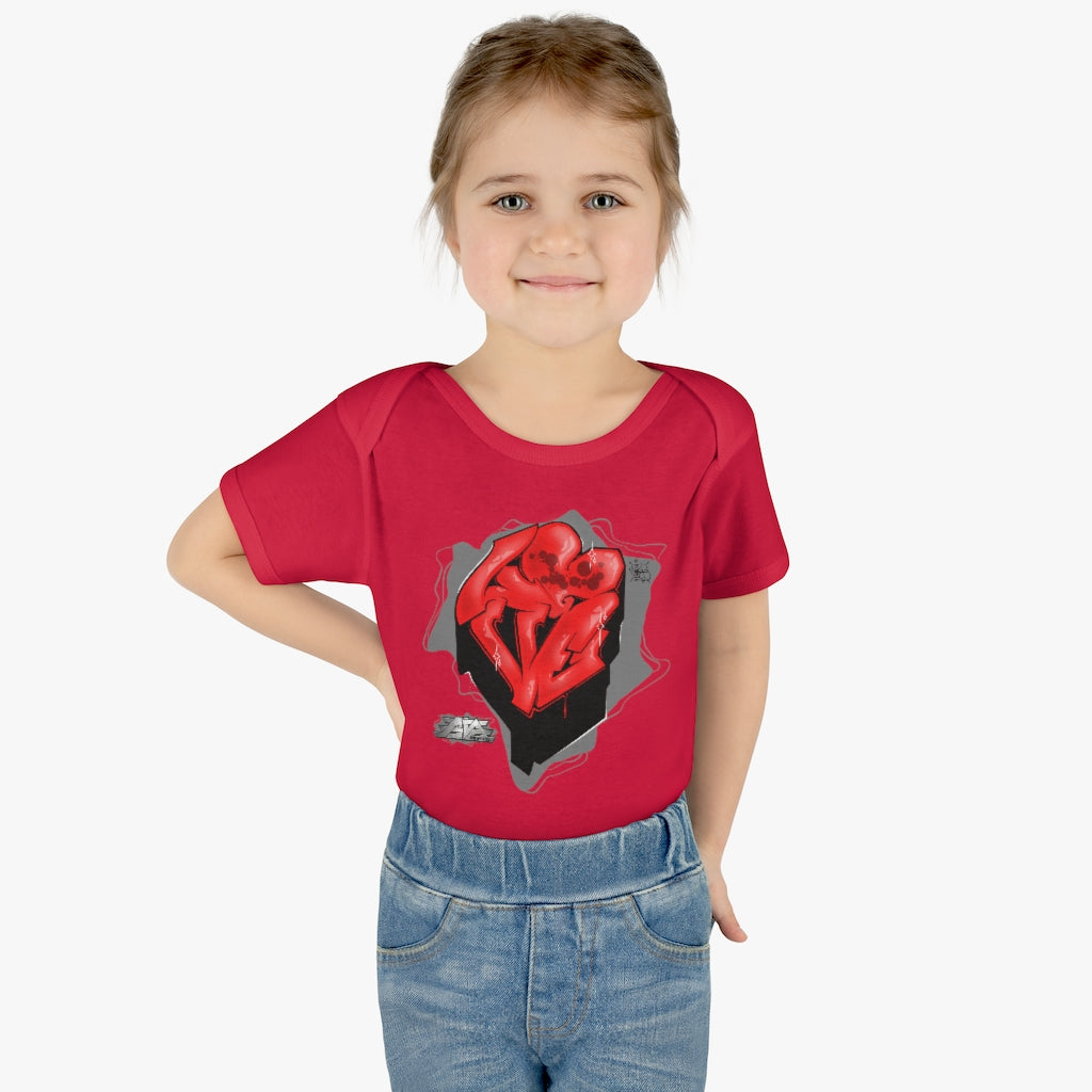 Love Park Forever Infant Baby Rib Bodysuit