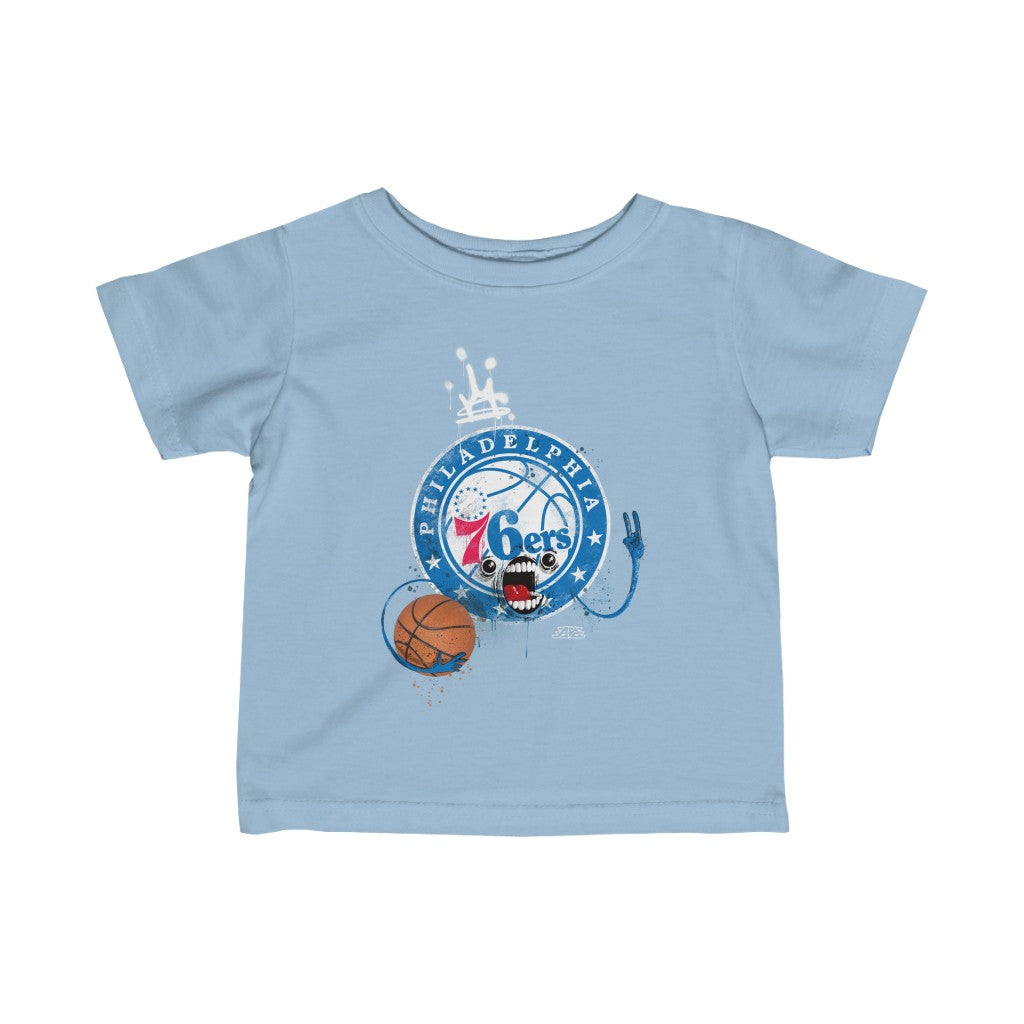 Sixers Monster Infant Fine Jersey Tee