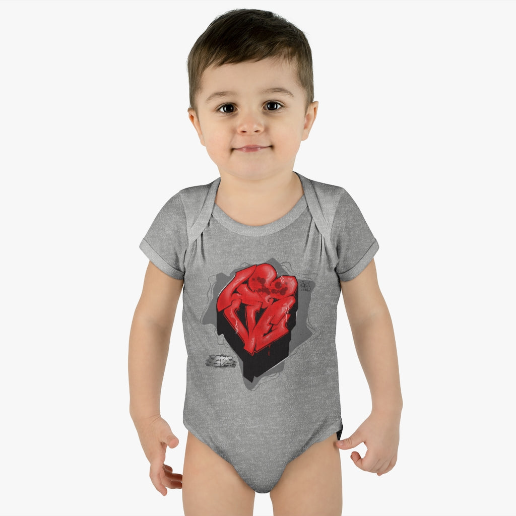 Love Park Forever Infant Baby Rib Bodysuit