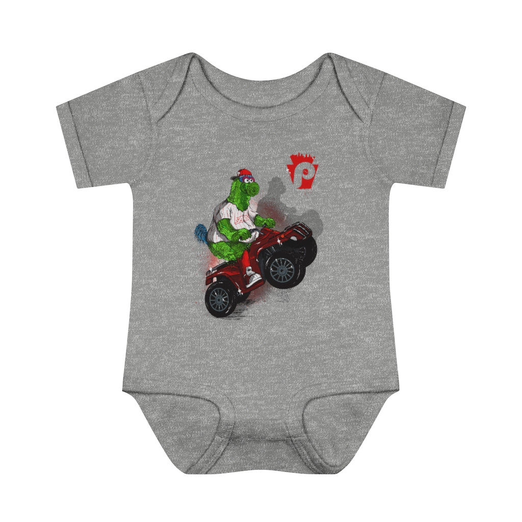 Fightin Phils Infant Baby Rib Bodysuit