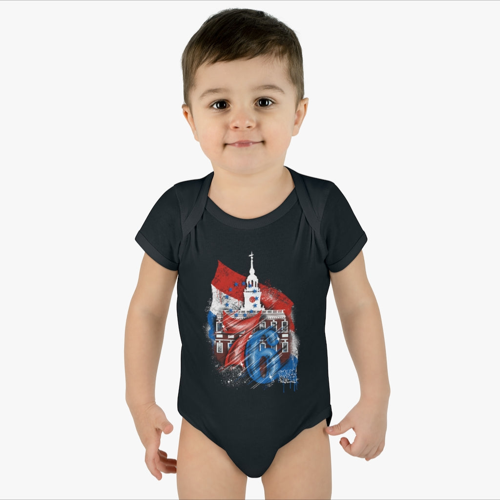 76 Independence Infant Baby Rib Bodysuit