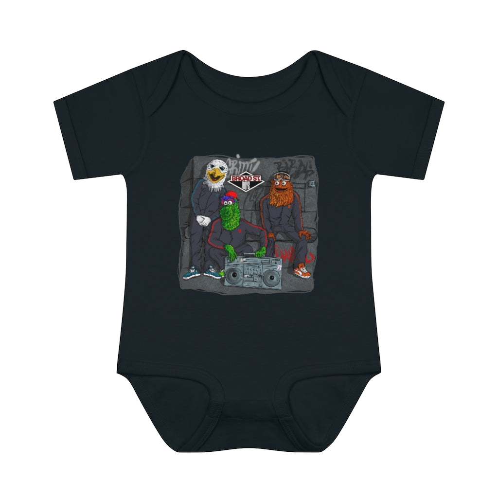 Broad Street Boys Infant Baby Rib Bodysuit