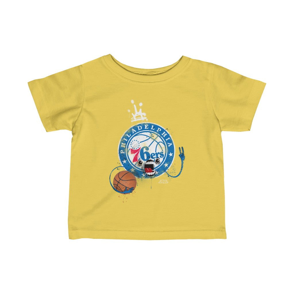 Sixers Monster Infant Fine Jersey Tee