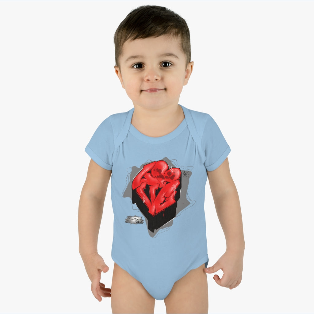 Love Park Forever Infant Baby Rib Bodysuit