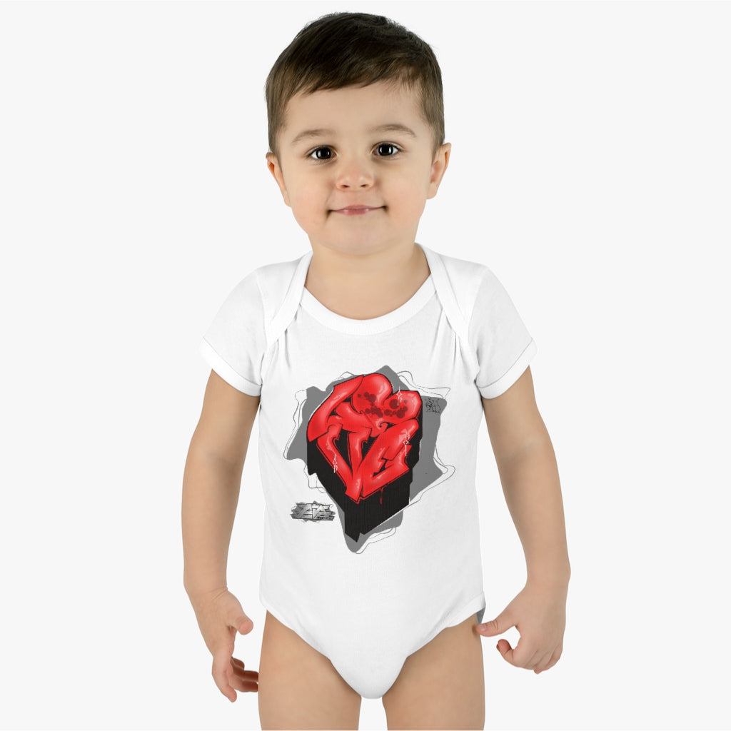 Love Park Forever Infant Baby Rib Bodysuit