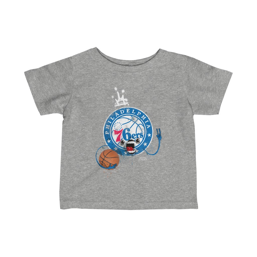 Sixers Monster Infant Fine Jersey Tee
