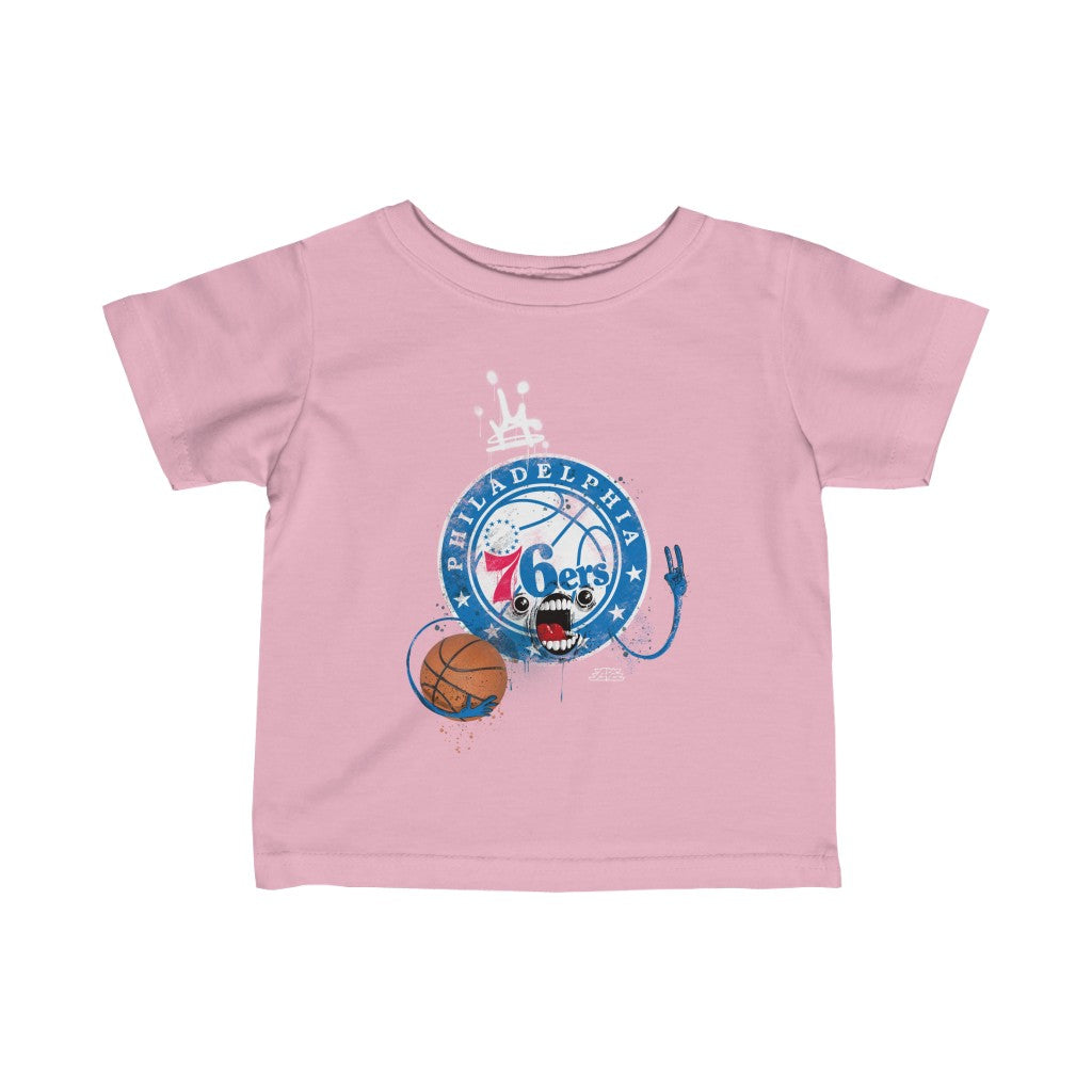 Sixers Monster Infant Fine Jersey Tee