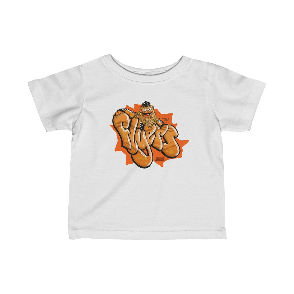 Flyers Gritty Infant Fine Jersey Tee