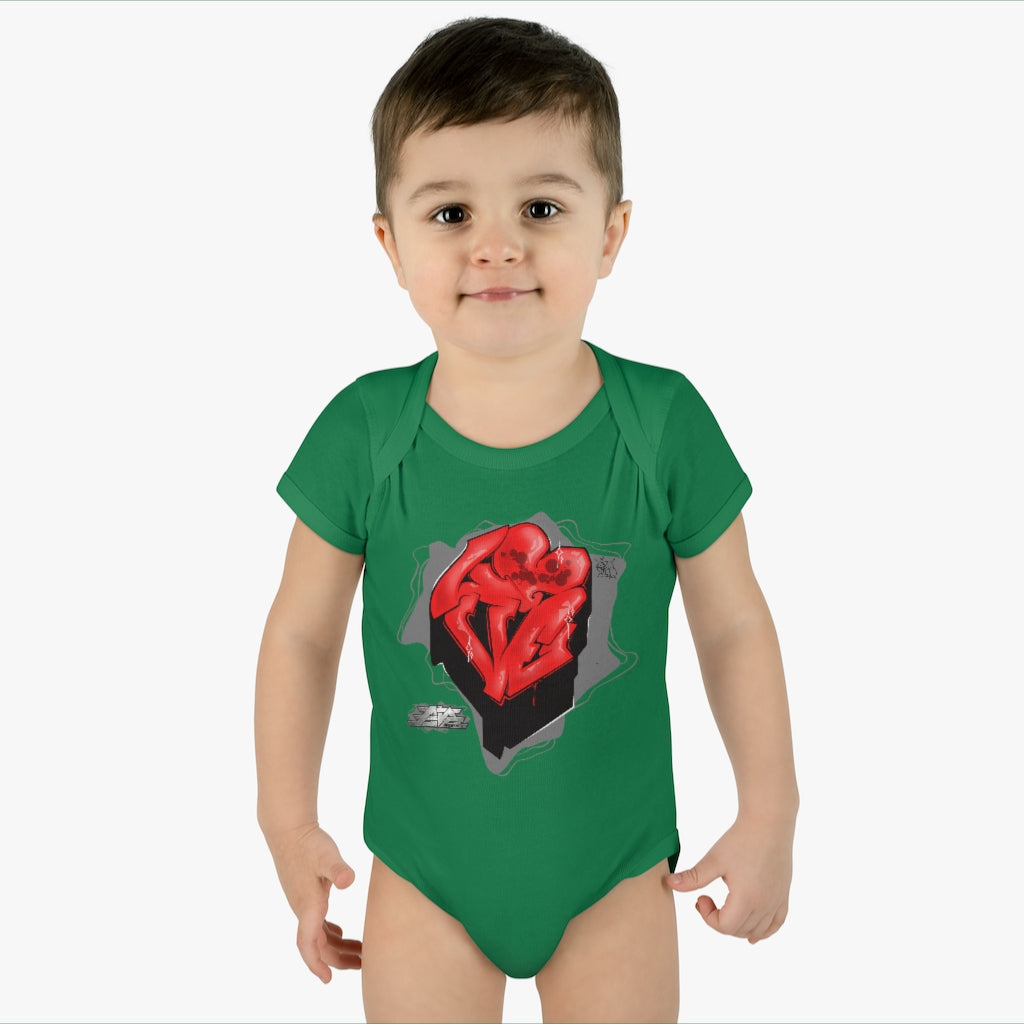 Love Park Forever Infant Baby Rib Bodysuit