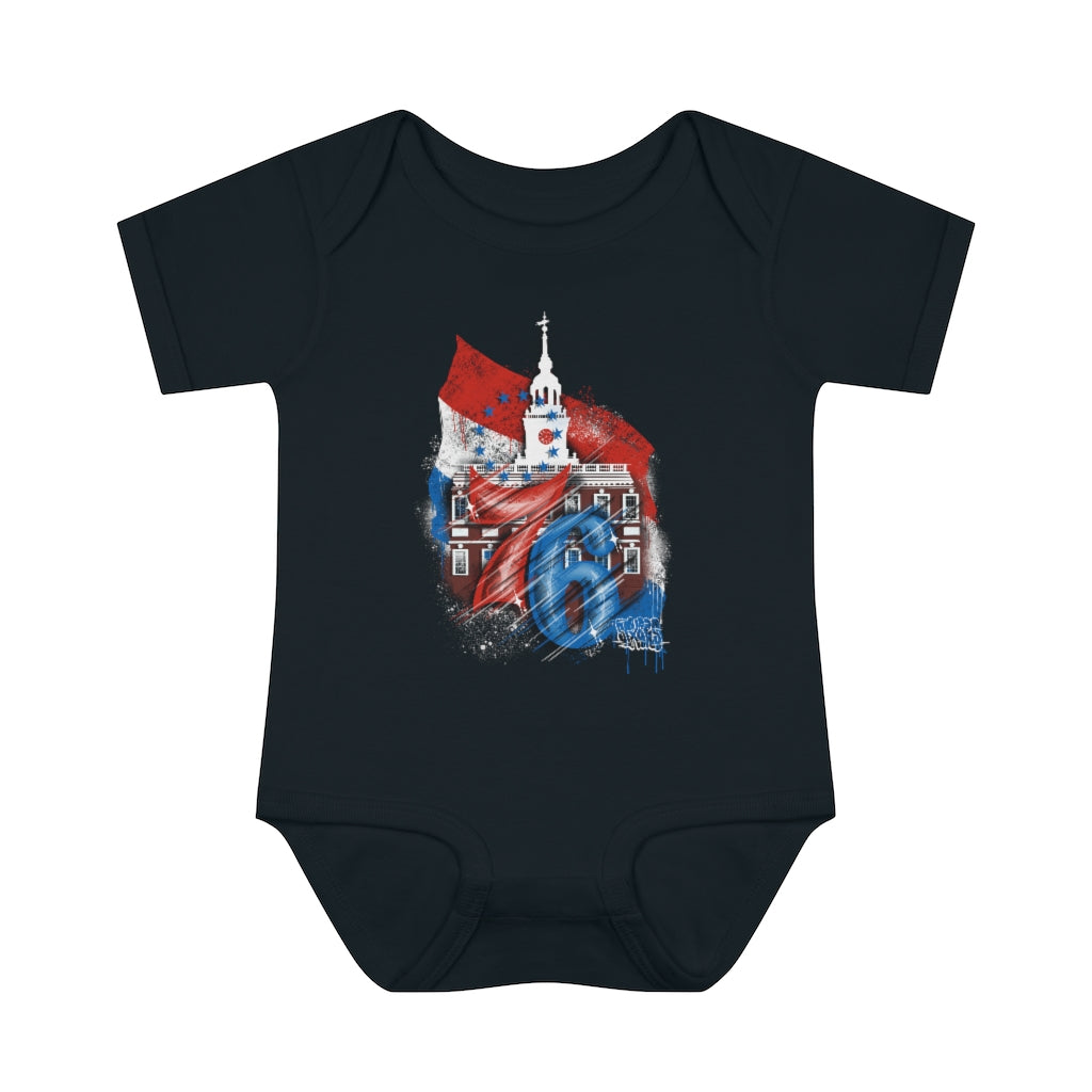 76 Independence Infant Baby Rib Bodysuit
