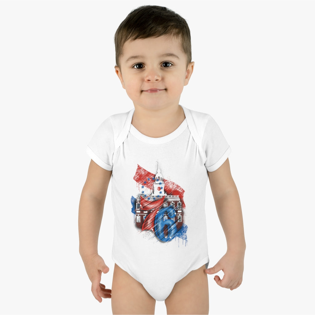 76 Independence Infant Baby Rib Bodysuit