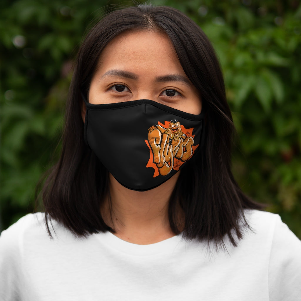 Gritty - Fitted Polyester Face Mask