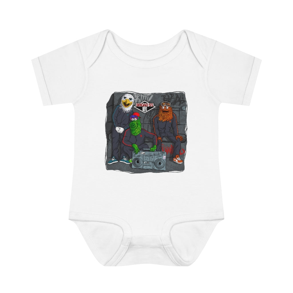 Broad Street Boys Infant Baby Rib Bodysuit