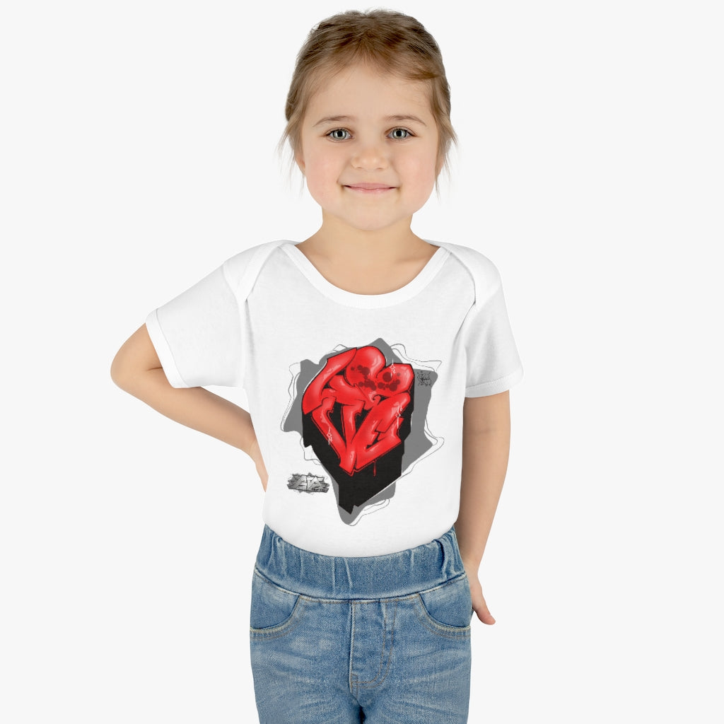 Love Park Forever Infant Baby Rib Bodysuit