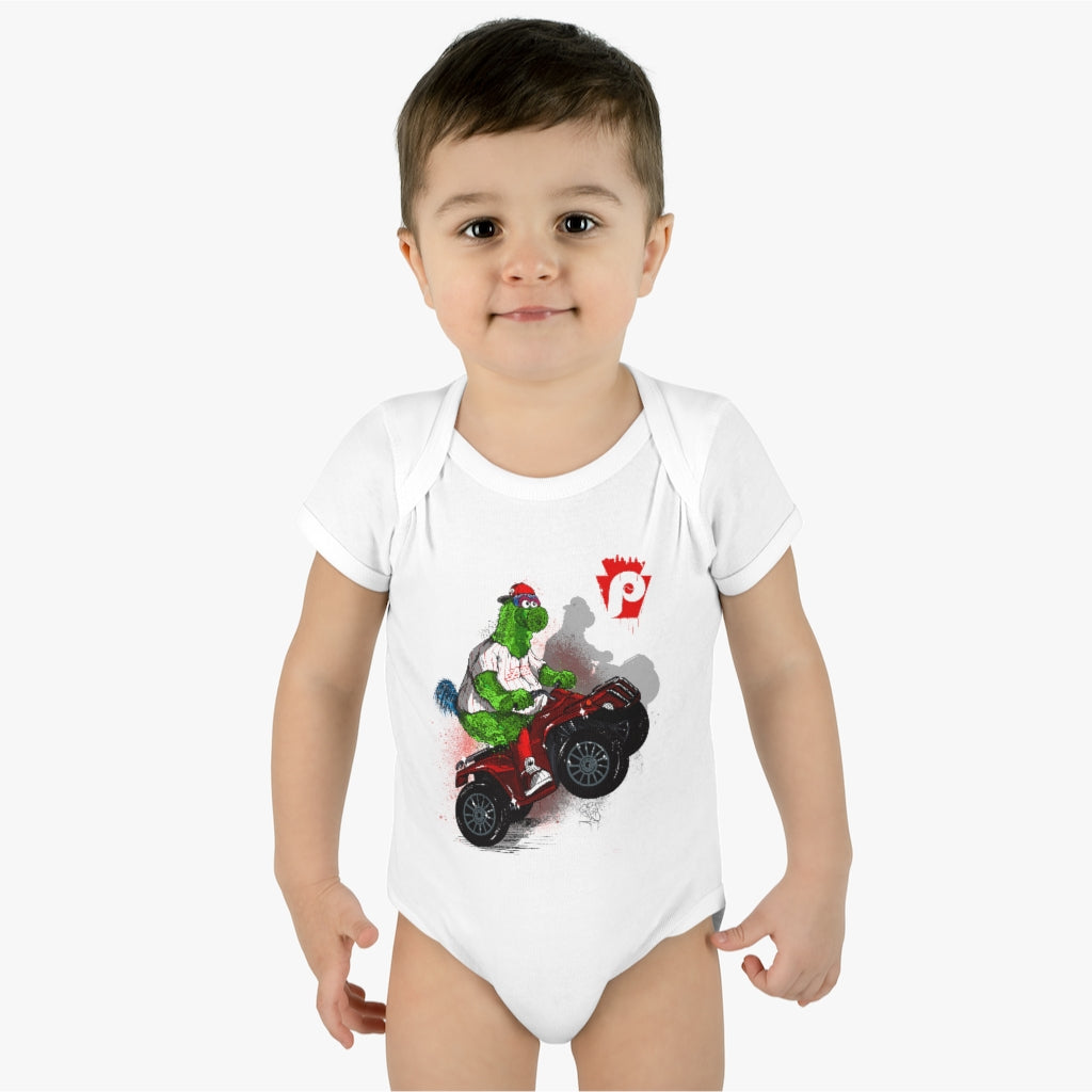 Fightin Phils Infant Baby Rib Bodysuit