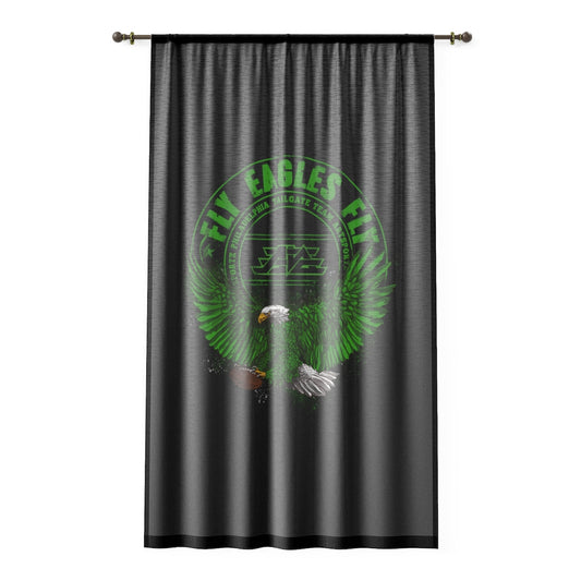 Fly Eagle Fly Window Curtains