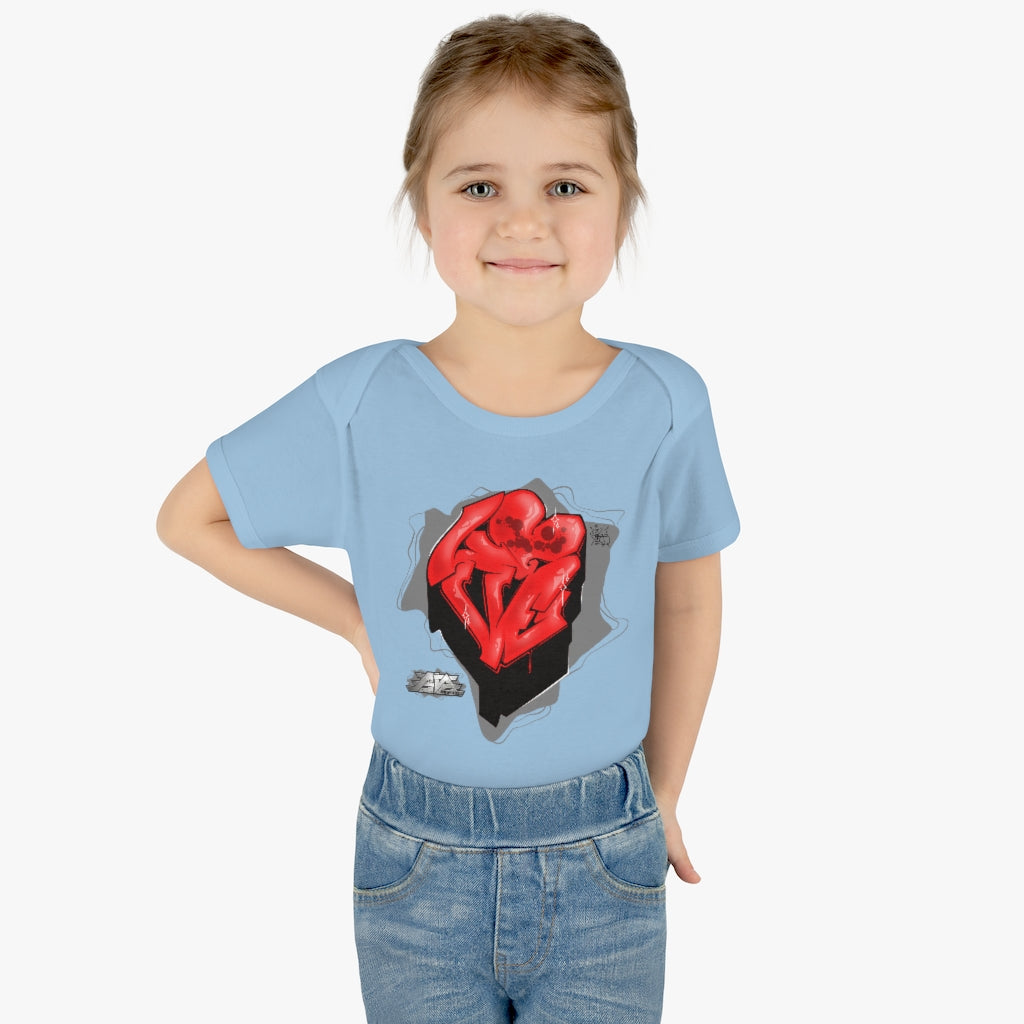 Love Park Forever Infant Baby Rib Bodysuit