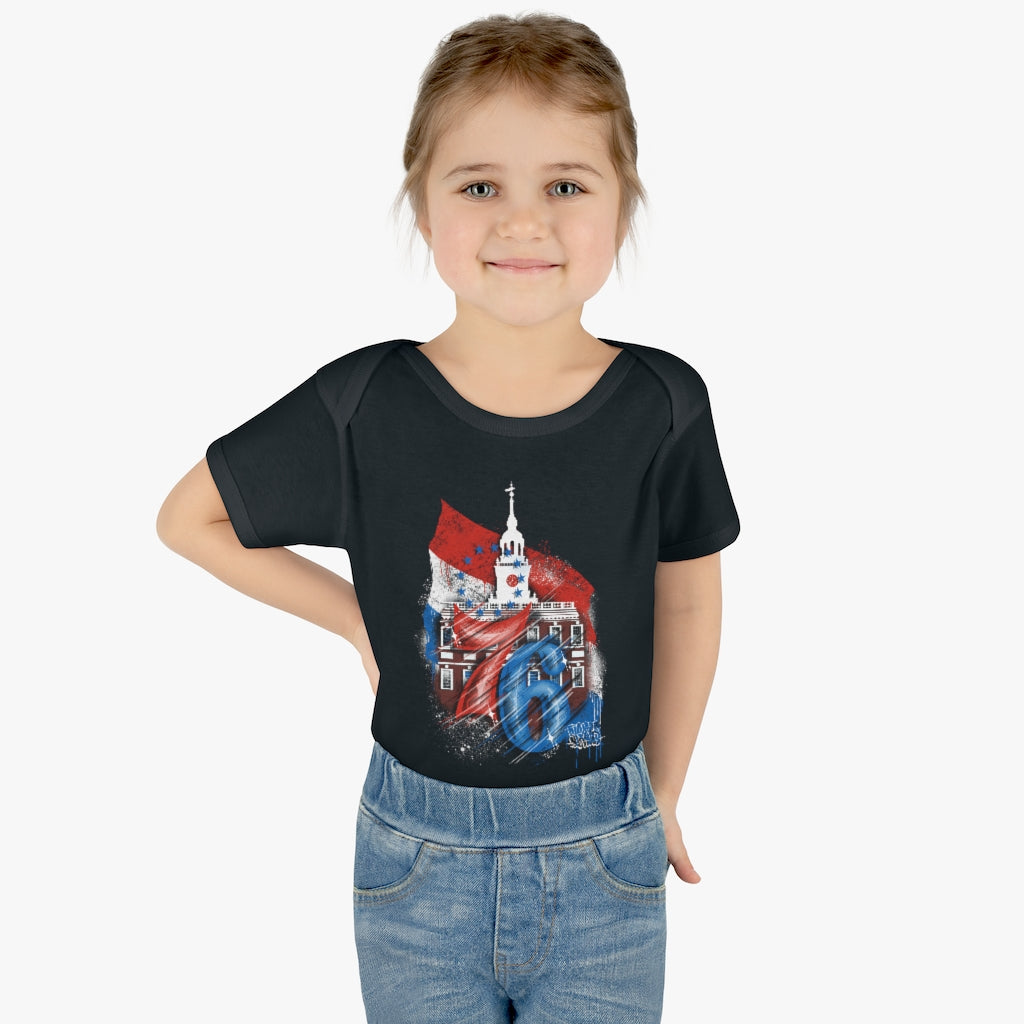 76 Independence Infant Baby Rib Bodysuit