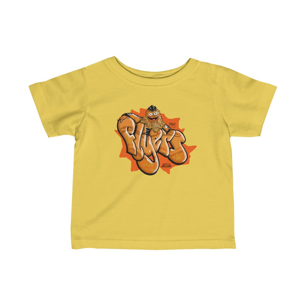 Flyers Gritty Infant Fine Jersey Tee