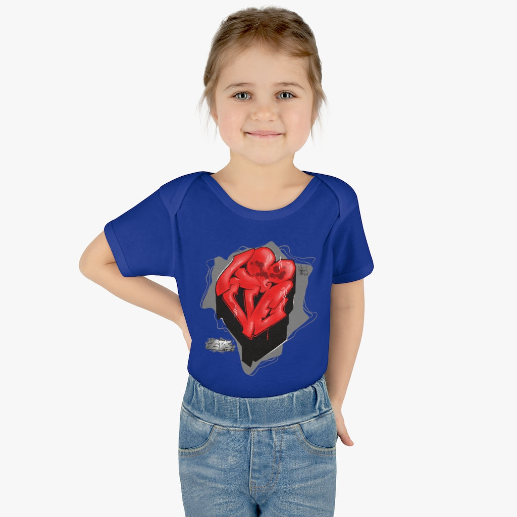 Love Park Forever Infant Baby Rib Bodysuit