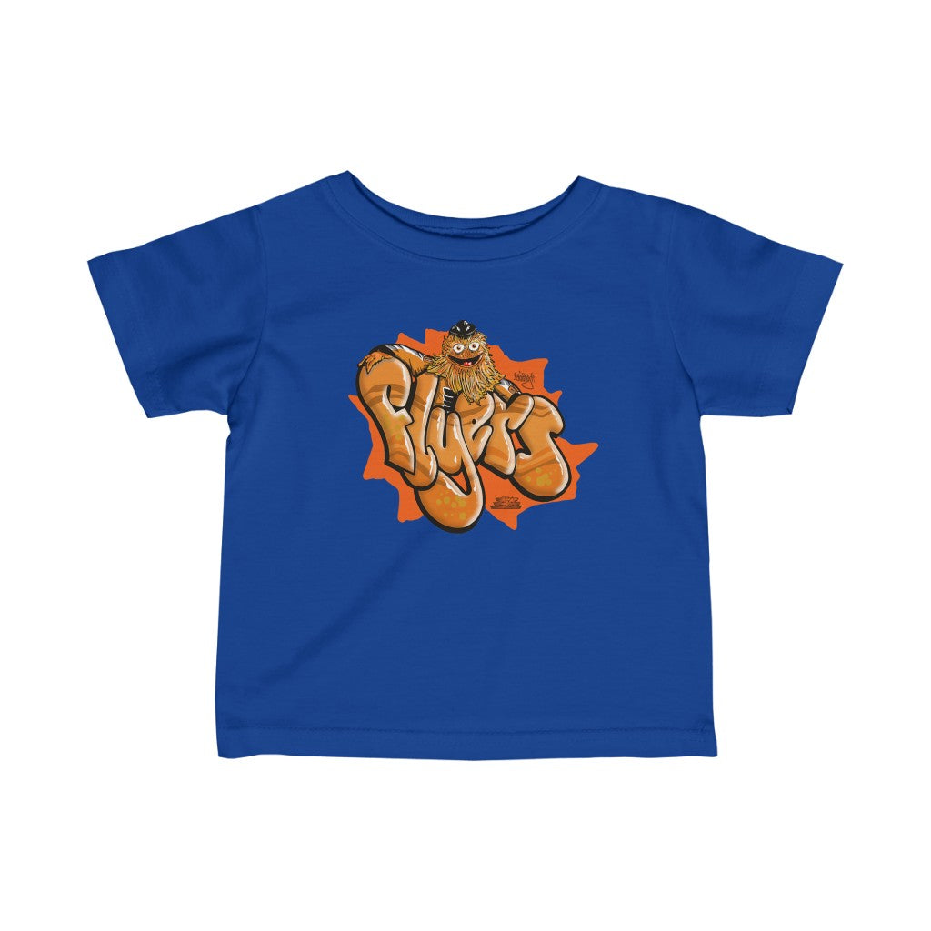 Flyers Gritty Infant Fine Jersey Tee