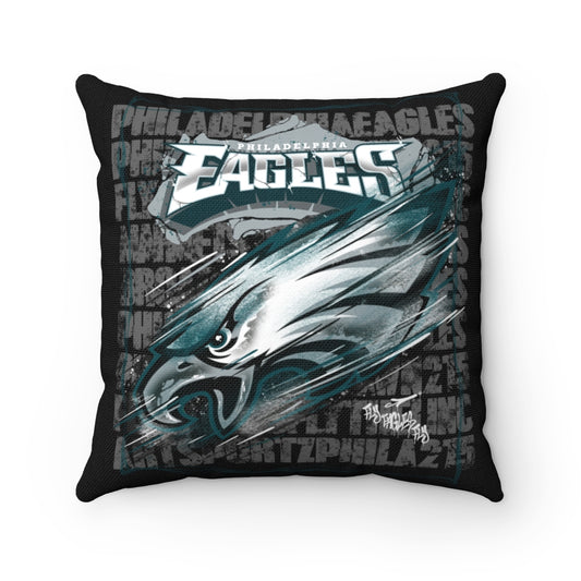 Bird Gang Spun Polyester Square Pillow