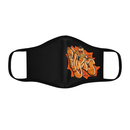 Gritty - Fitted Polyester Face Mask